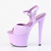Pleaser - SKY309 Sandale à bride à la cheville, Pole dance chaussures - Violet Product image